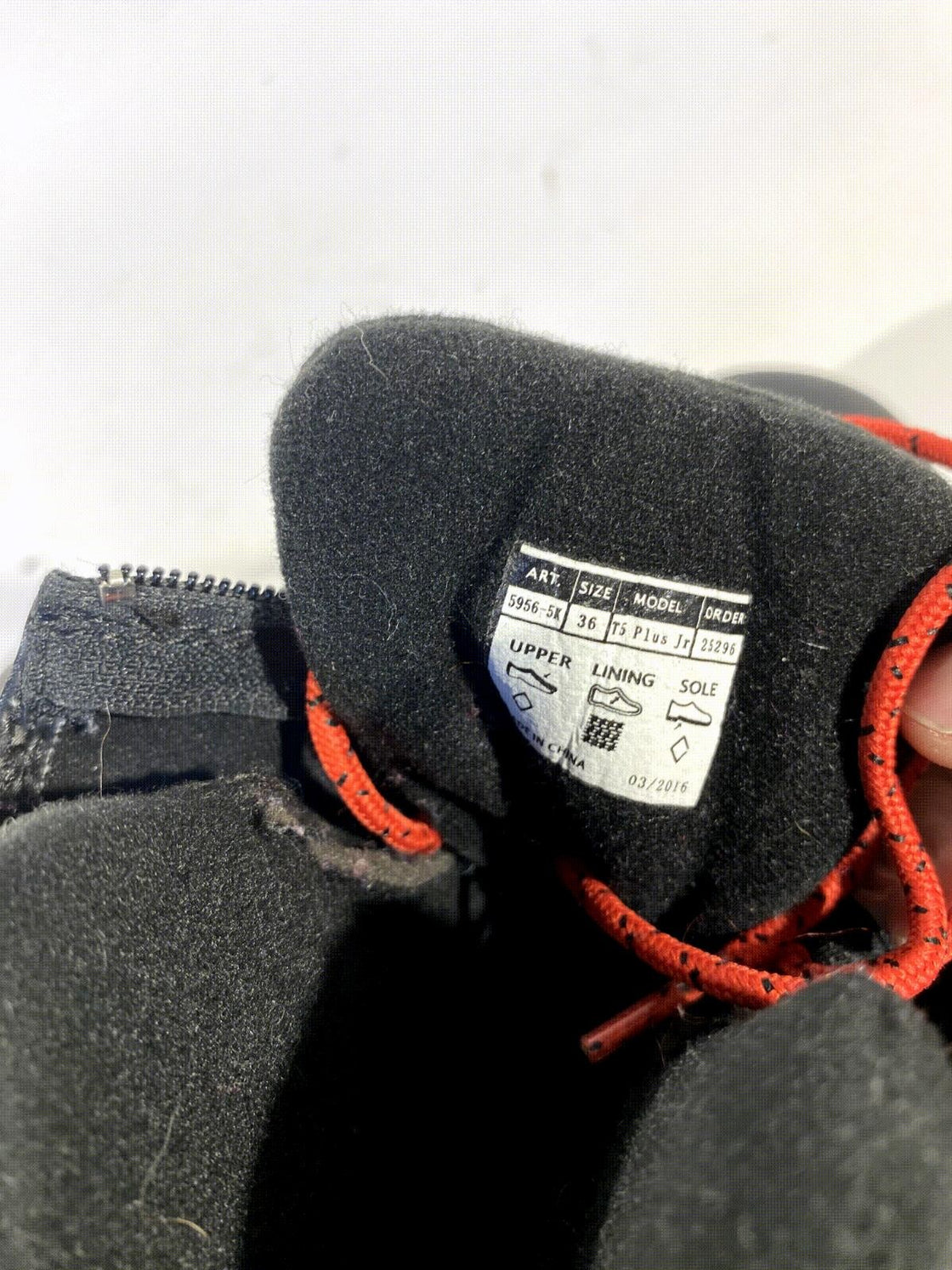 Alpina T5 Plus Nordic Cross Country Classic Ski Boots Size EU36 US4.5 NNN 26