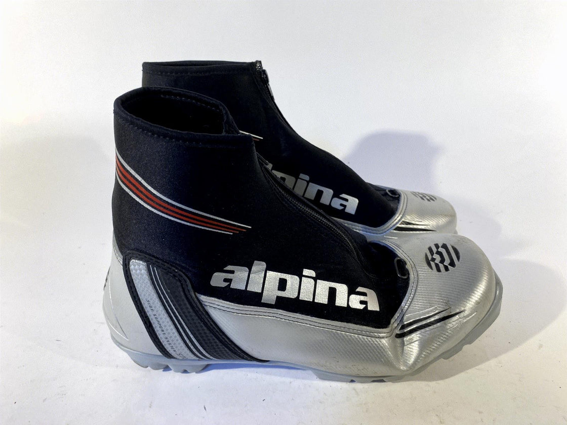 Alpina ST10 Nordic Cross Country Classic Ski Boots Size EU44 US10.5 for NNN 35