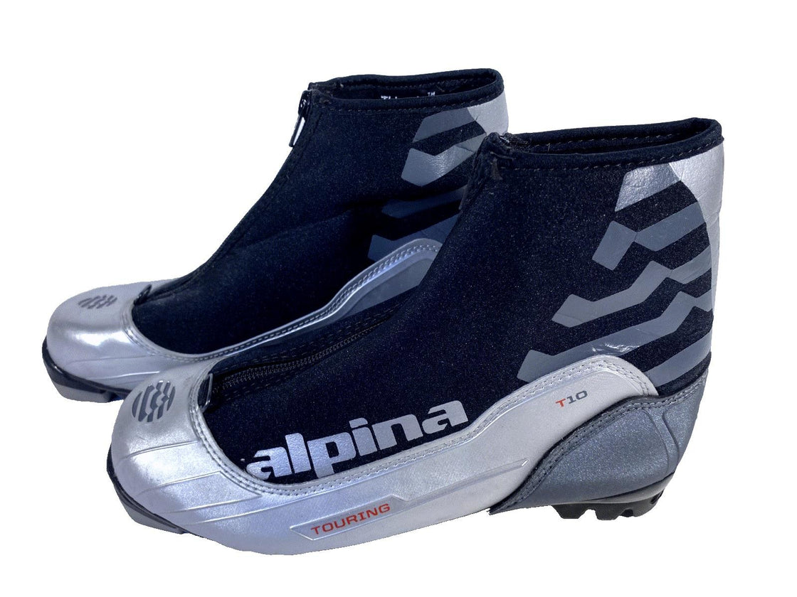 Alpina T10 Nordic Cross Country Classic Ski Boots Size EU38 US6 for NNN 27