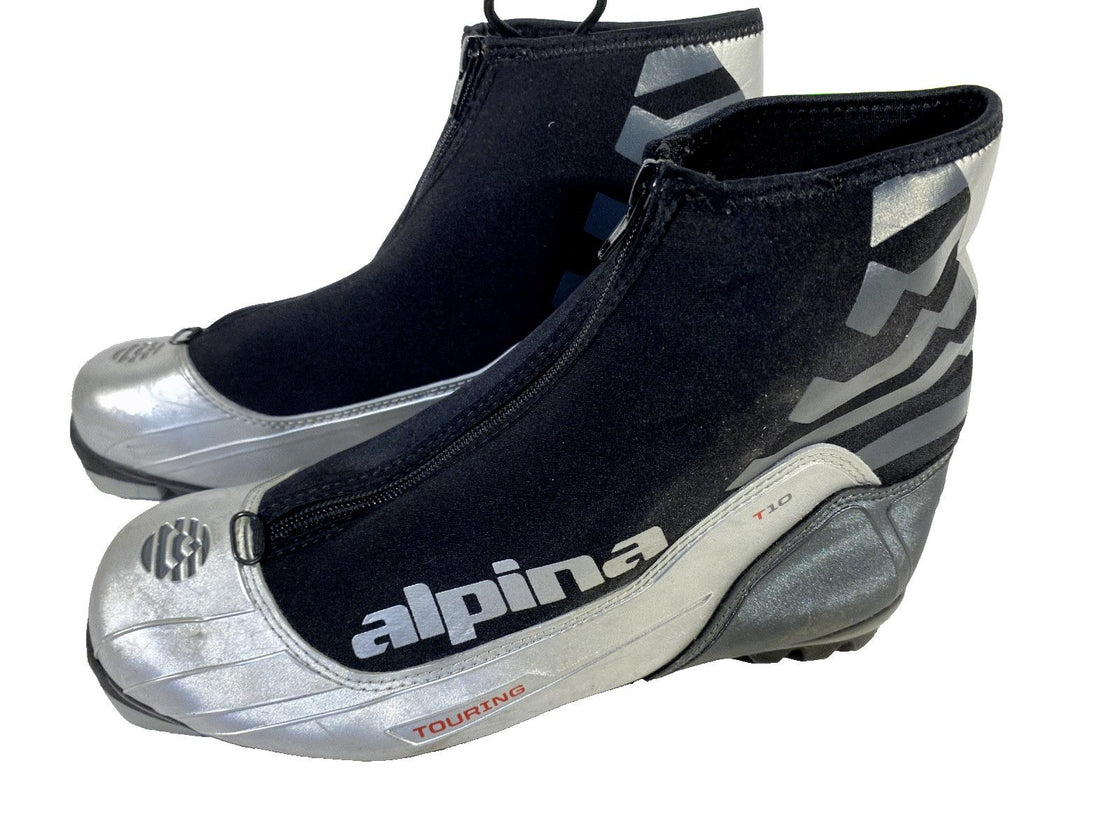 Alpina T10 Nordic Cross Country Classic Ski Boots Size EU41 US8 for NNN 30