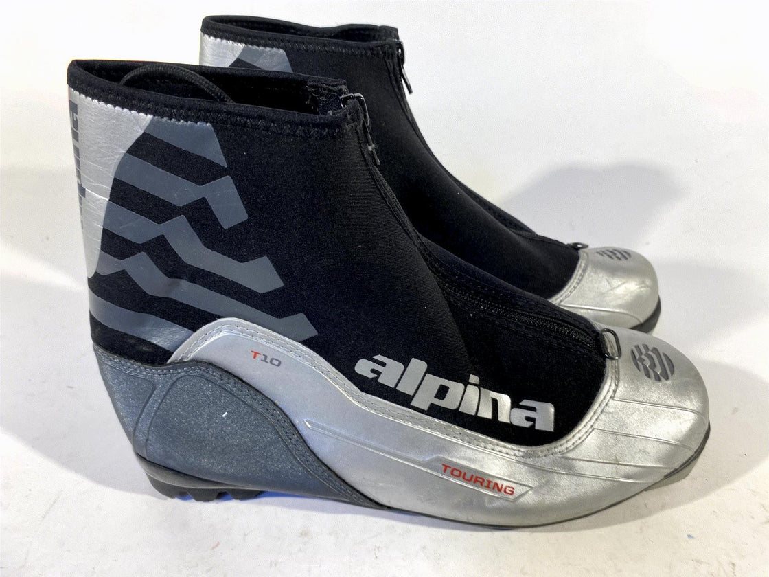 Alpina T10 Nordic Cross Country Classic Ski Boots Size EU41 US8 for NNN 30