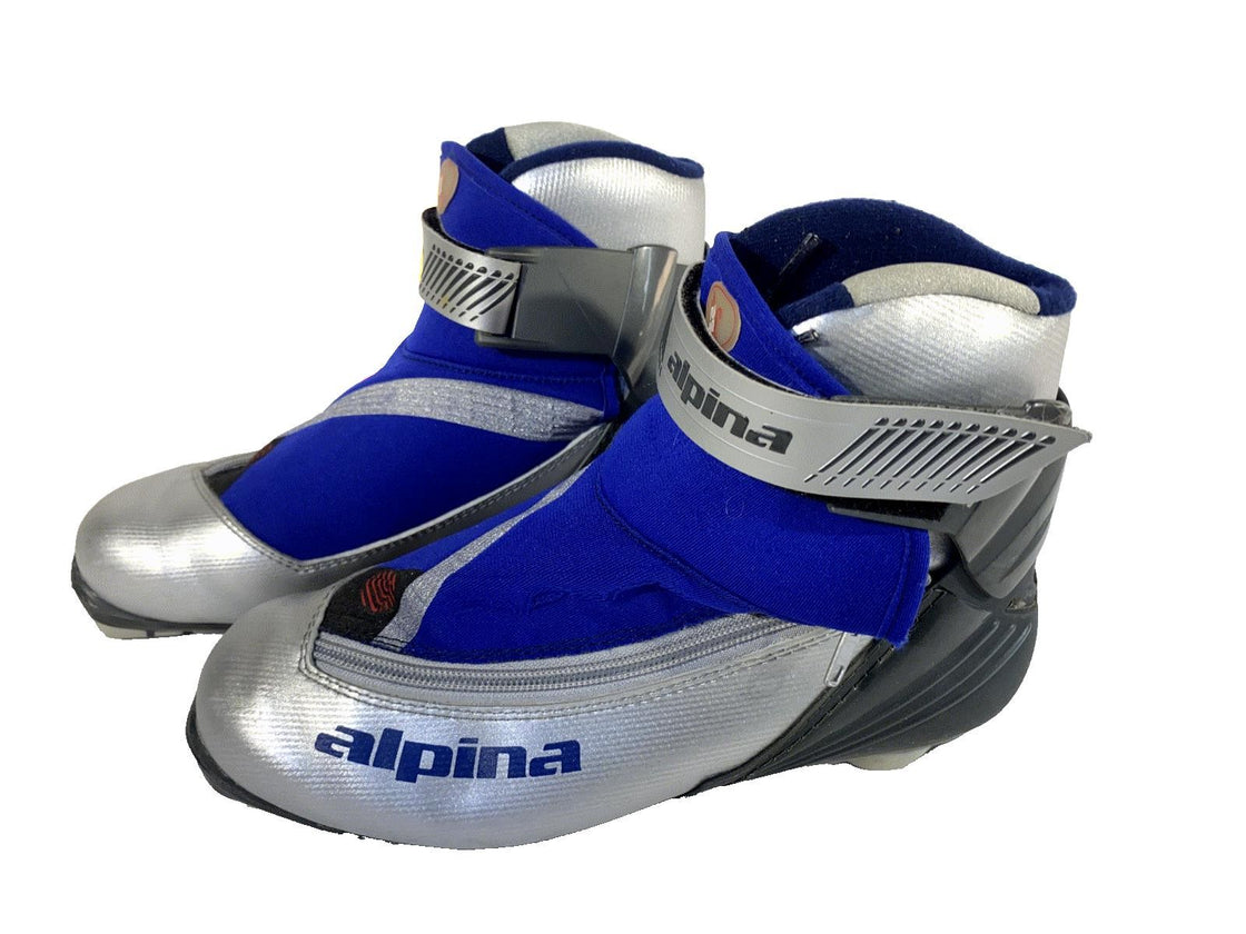 Alpina ST35 Classic Nordic Cross Country Ski Boots Size EU41 US8 for NNN 60
