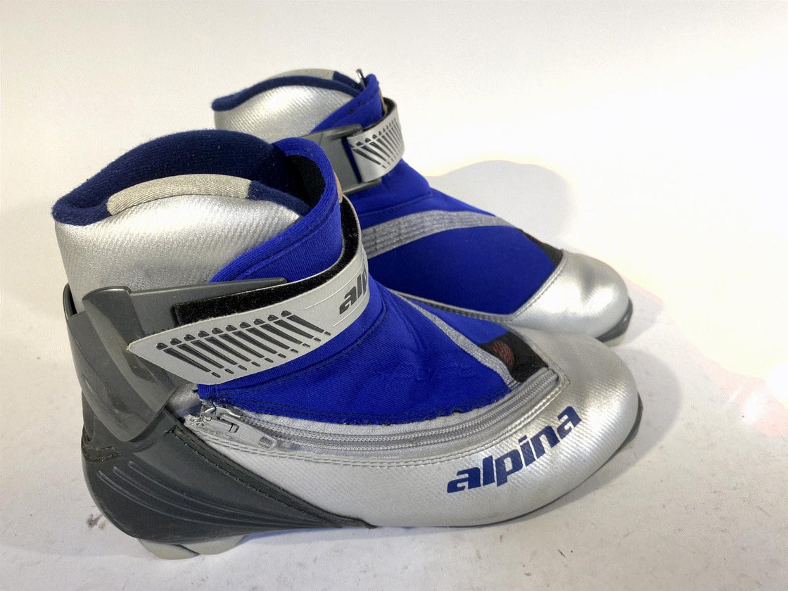 Alpina ST35 Classic Nordic Cross Country Ski Boots Size EU41 US8 for NNN 60