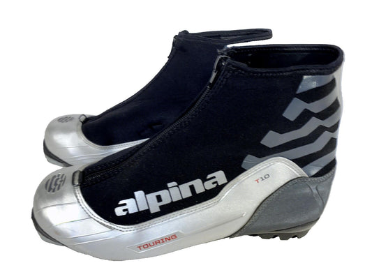 Alpina T10 Touring Cross Country Ski Boots Classic NNN EU 44 US 10.5 287mm