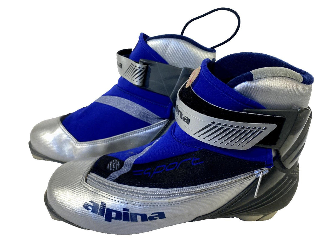 Alpina SP25 Nordic Cross Country Ski Boots Size EU42 US9 NNN bindings (36)