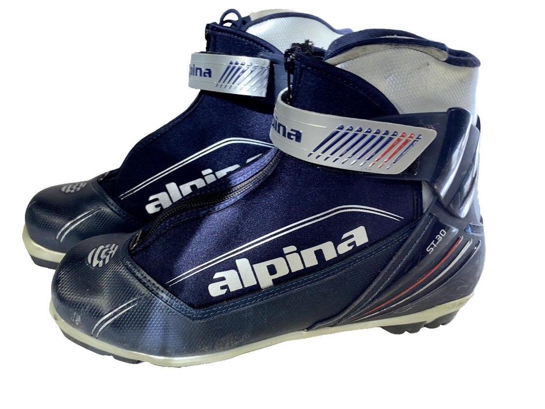 Alpina ST30 Nordic Cross Country Classic Ski Boots Size EU44 US10.5 for NNN 48