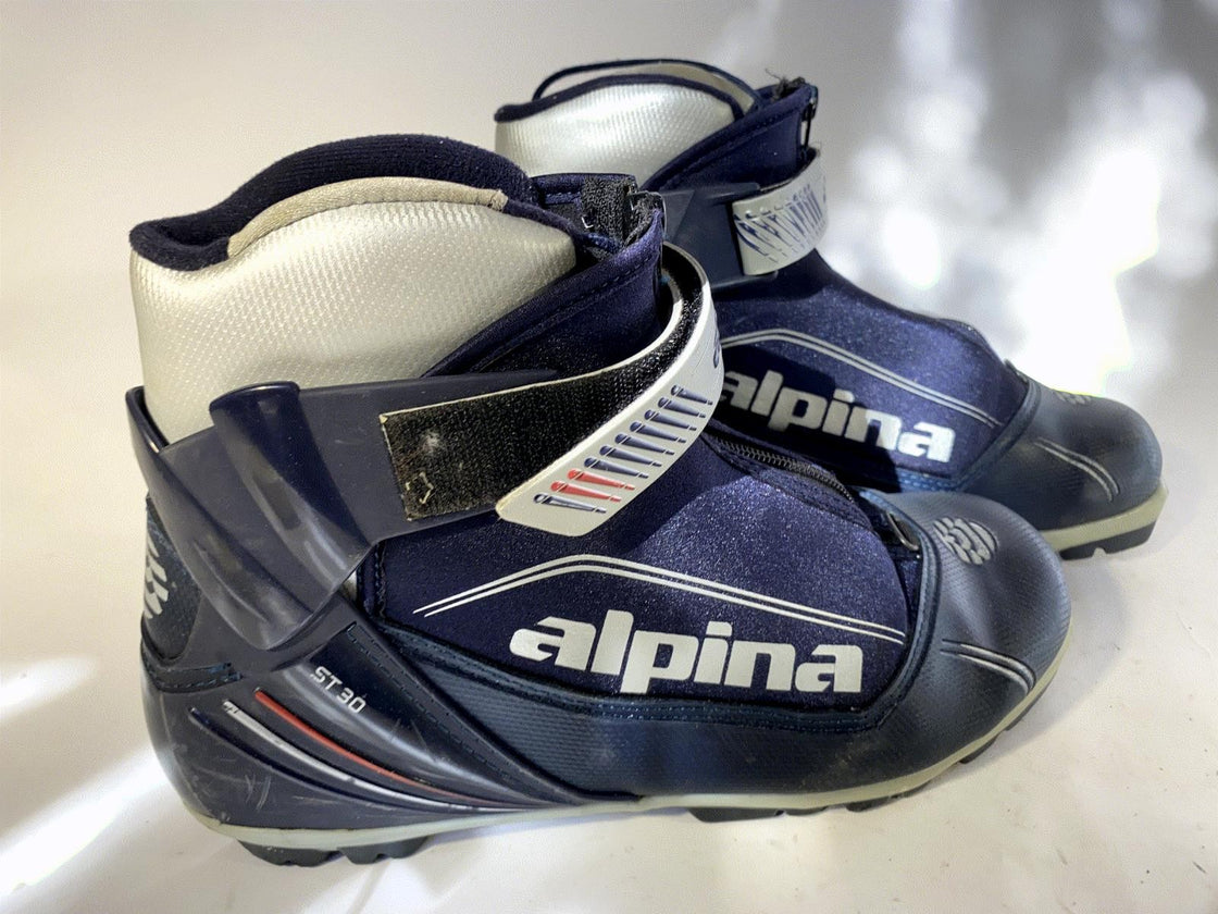 Alpina ST30 Nordic Cross Country Classic Ski Boots Size EU44 US10.5 for NNN 48