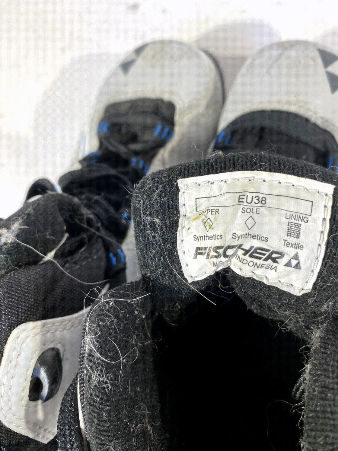 Fischer XC Sport Classic Nordic Cross Country Ski Boots Size EU38 US6 for NNN 58