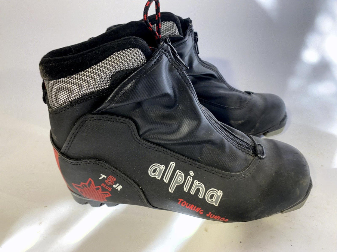 Alpina T5 Plus Nordic Cross Country Classic Ski Boots Size EU38 US6 for NNN 51