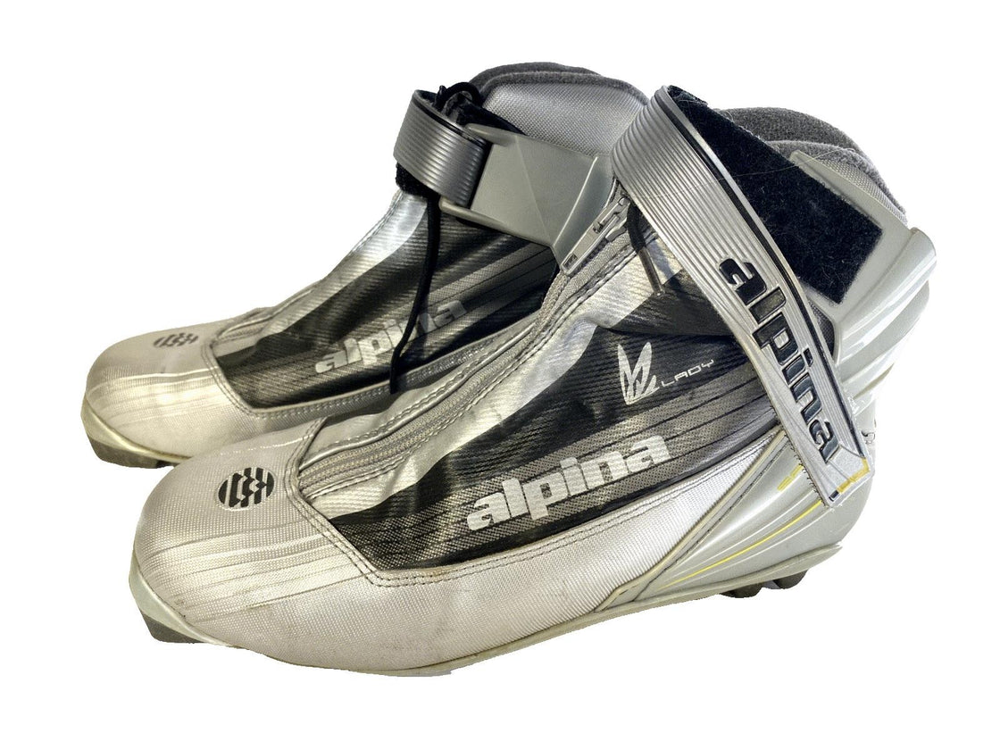 Alpina SP20 Nordic Cross Country Ski Boots Size EU40 US7.5 for NNN bindings (39)