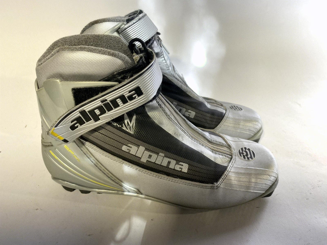 Alpina SP20 Nordic Cross Country Ski Boots Size EU40 US7.5 for NNN bindings (39)