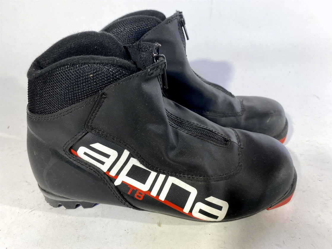 Alpina T8 Nordic Cross Country Classic Ski Boots Size EU38 US6 for NNN 55