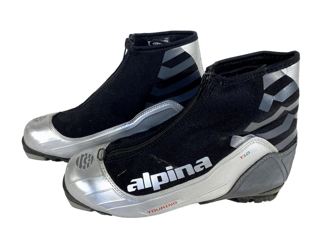 Alpina T10 Nordic Cross Country Ski Boots Size EU40 US7.5 for NNN 77
