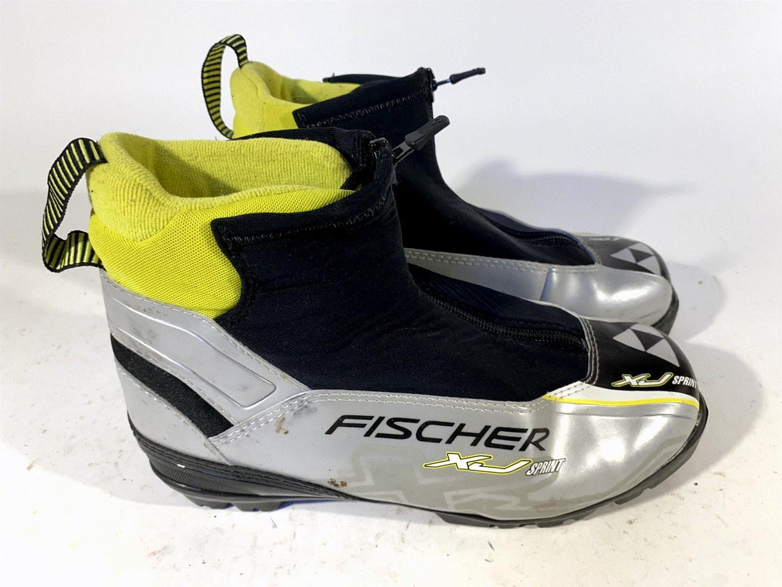 Fischer XJ Sprint Nordic Cross Country Ski Boots Size EU39 US7 for NNN 84