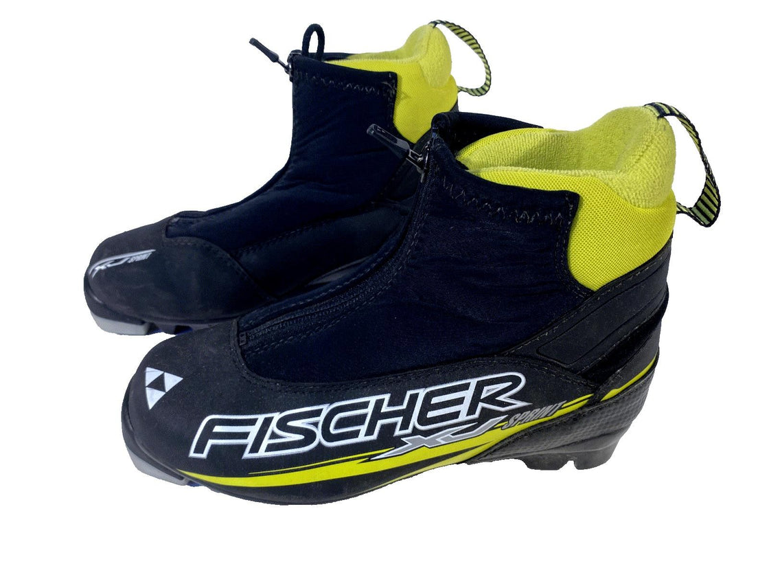 Fischer XJ Sprint Classic Nordic Cross Country Ski Boots Size EU37 US5 NNN 85