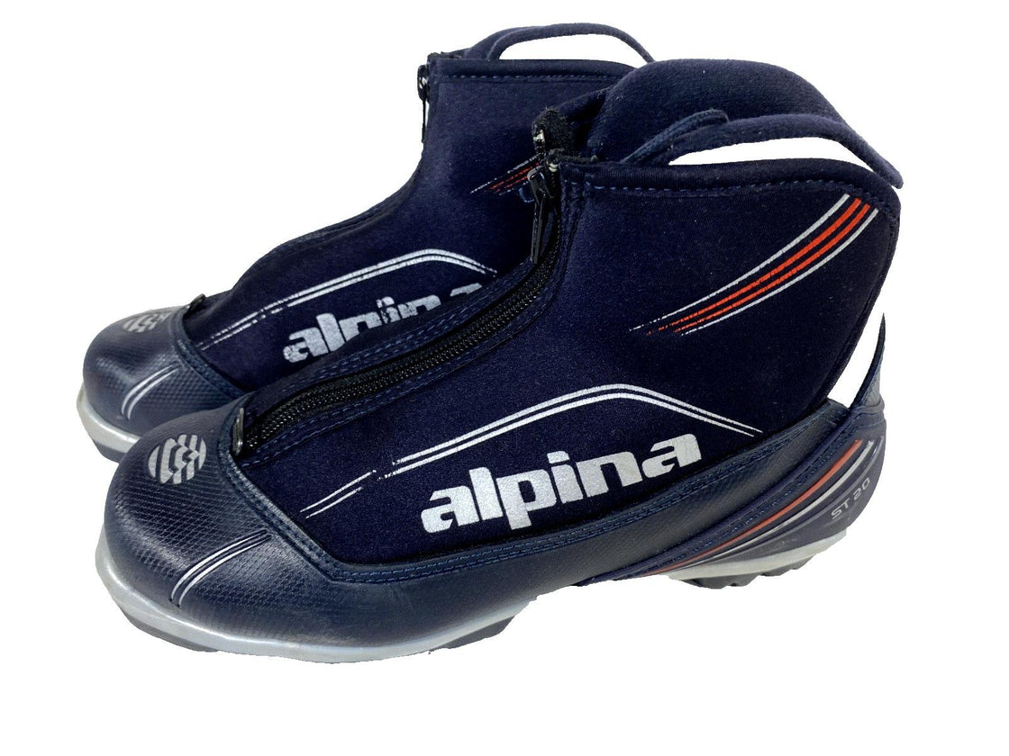 Alpina ST20 Nordic Cross Country Classic Ski Boots Size EU39 US7 for NNN (78)