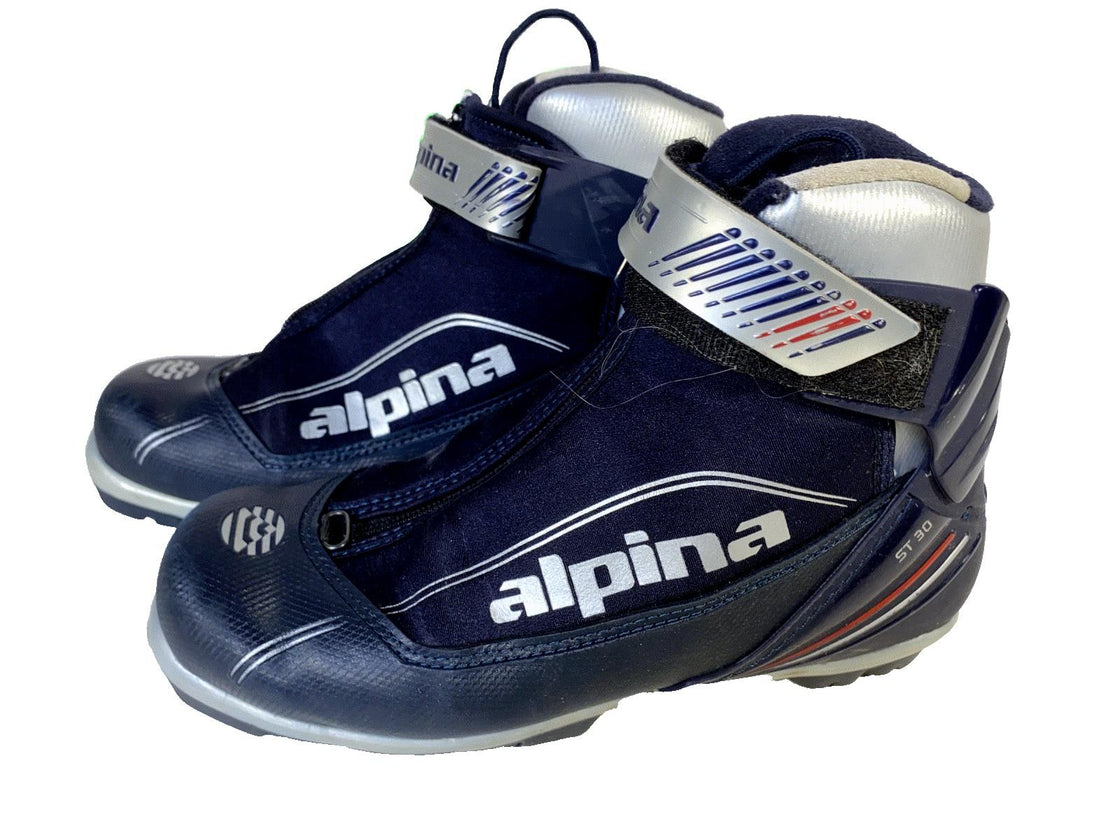 Alpina ST30 Nordic Cross Country Classic Ski Boots Size EU40 US7.5 for NNN 147