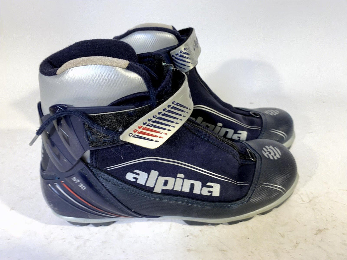 Alpina ST30 Nordic Cross Country Classic Ski Boots Size EU40 US7.5 for NNN 147