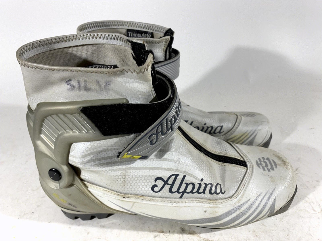 Alpina EVE 30S Nordic Cross Country Combi Ski Boots Size EU40 US7.5 NNN 170