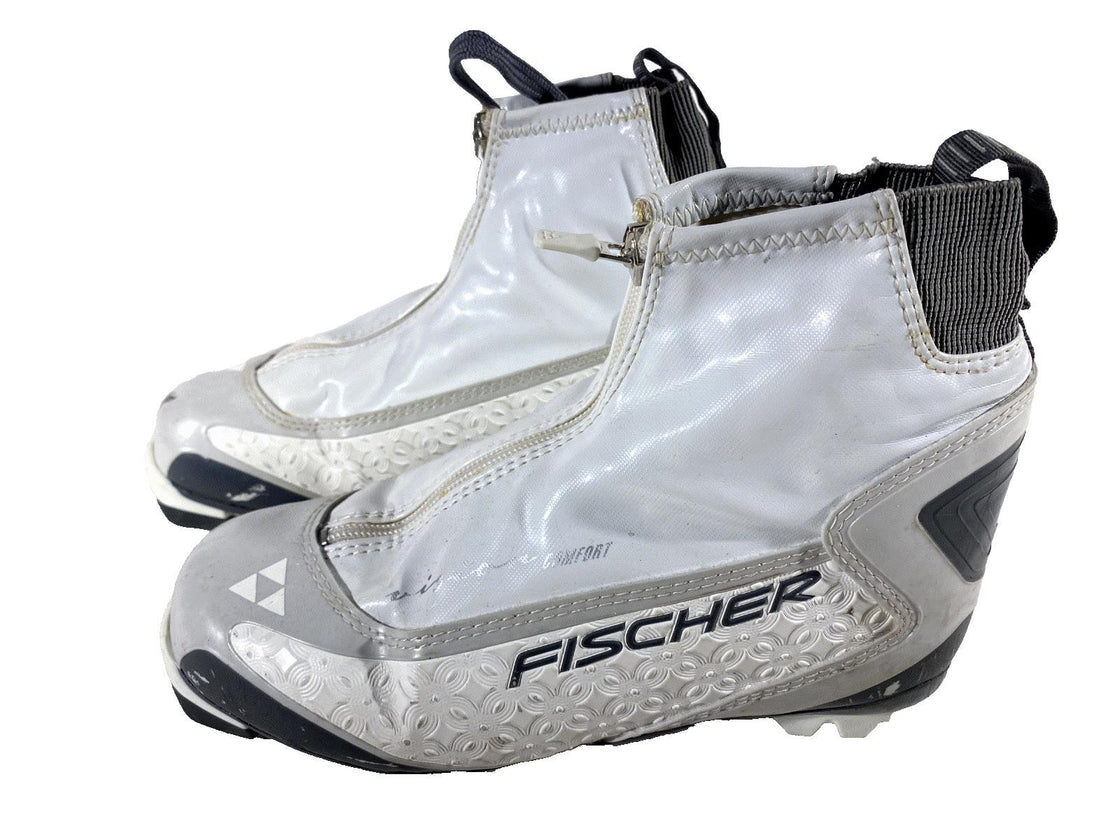 Fischer Comfort Classic Nordic Cross Country Ski Boots Size EU38 US6 for NNN 155