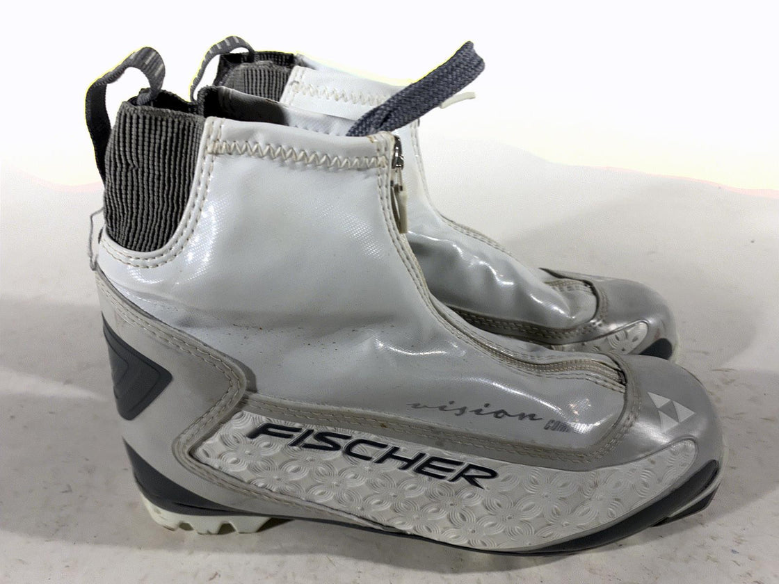 Fischer Comfort Classic Nordic Cross Country Ski Boots Size EU38 US6 for NNN 155