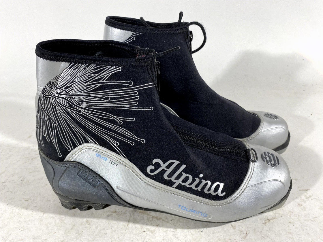 Alpina Eve 10T Touring Nordic Cross Country Ski Boots Size EU39 US7 NNN 169
