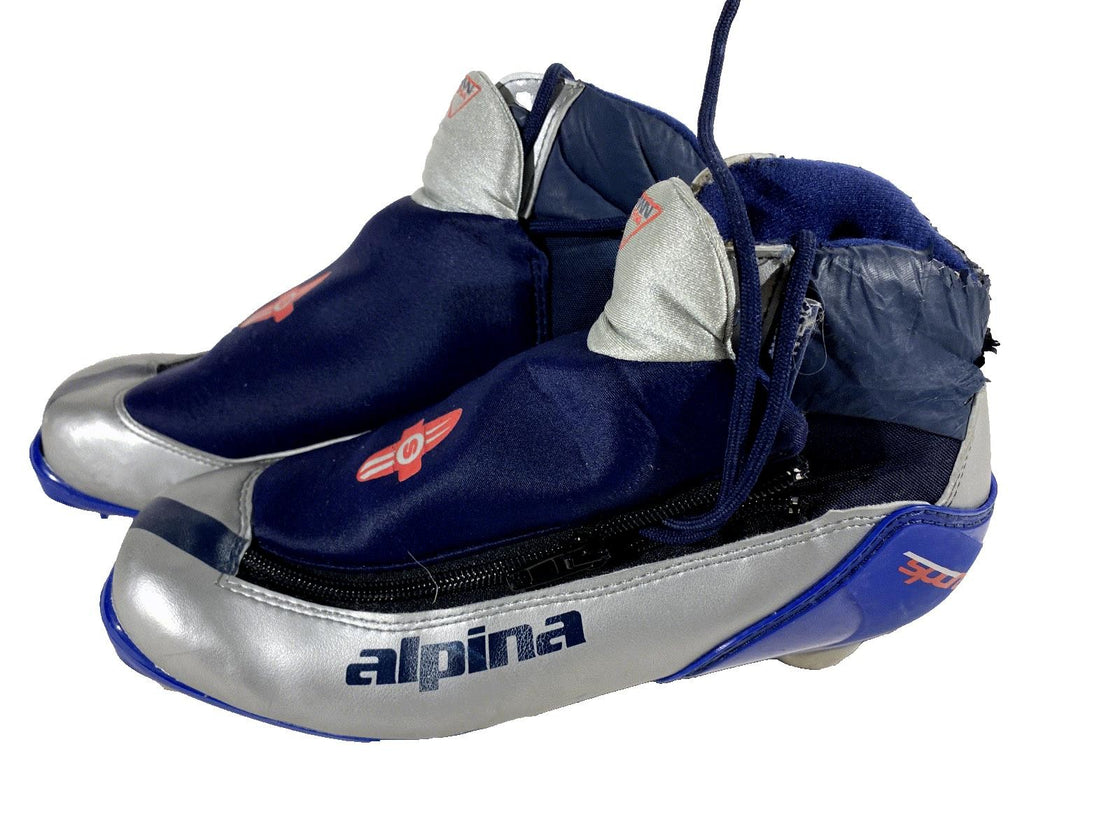Alpina 314 Nordic Cross Country Classic Ski Boots Size EU40 US7.5 NNN 176