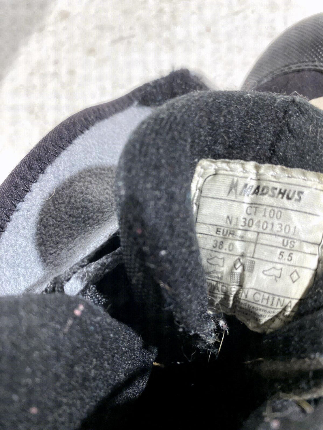 Madshus CT-100 Classic Nordic Cross Country Ski Boots EU40 US7.5 NNN 157