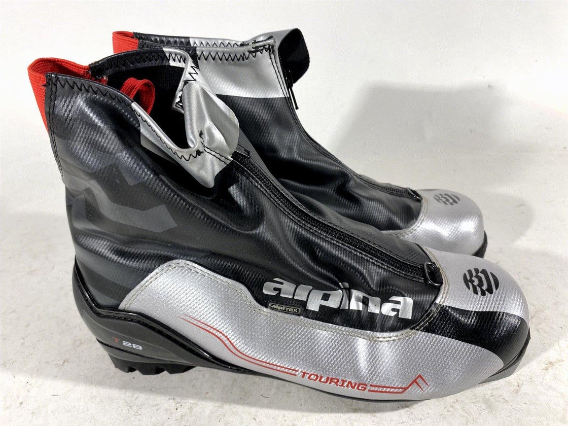 Alpina ST28G Nordic Cross Country Classic Ski Boots Size EU42 US9 for NNN 162