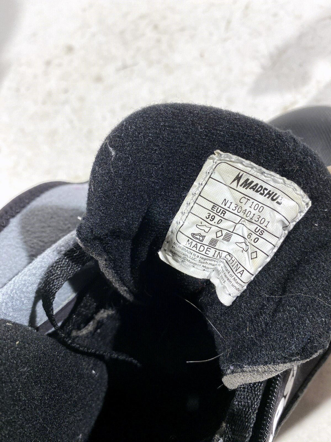 Madshus CT100 Nordic Cross Country Classic Ski Boots Size EU39 US7 for NNN 173