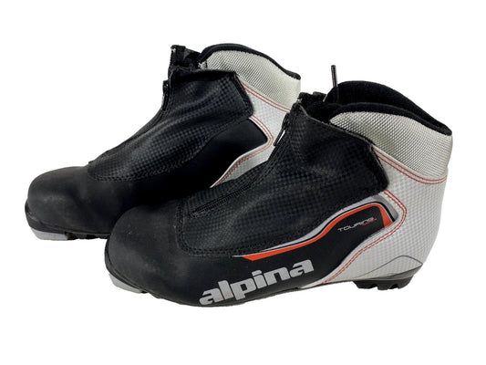 Alpina T8 Touring Cross Country Ski Boots Classic NNN EU 40 US 7.5 262mm 187