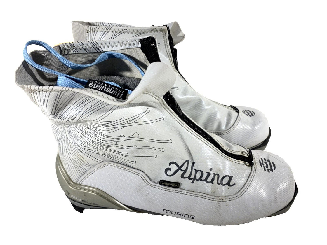 Alpina Eve 28G Nordic Cross Country Ski Boots Combi Size EU39 US7 NNN 206