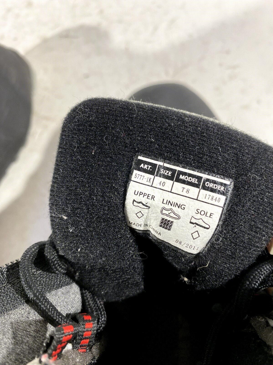 Alpina T8 Touring Nordic Cross Country Ski Boots Size EU40 US7.5 for NNN 205