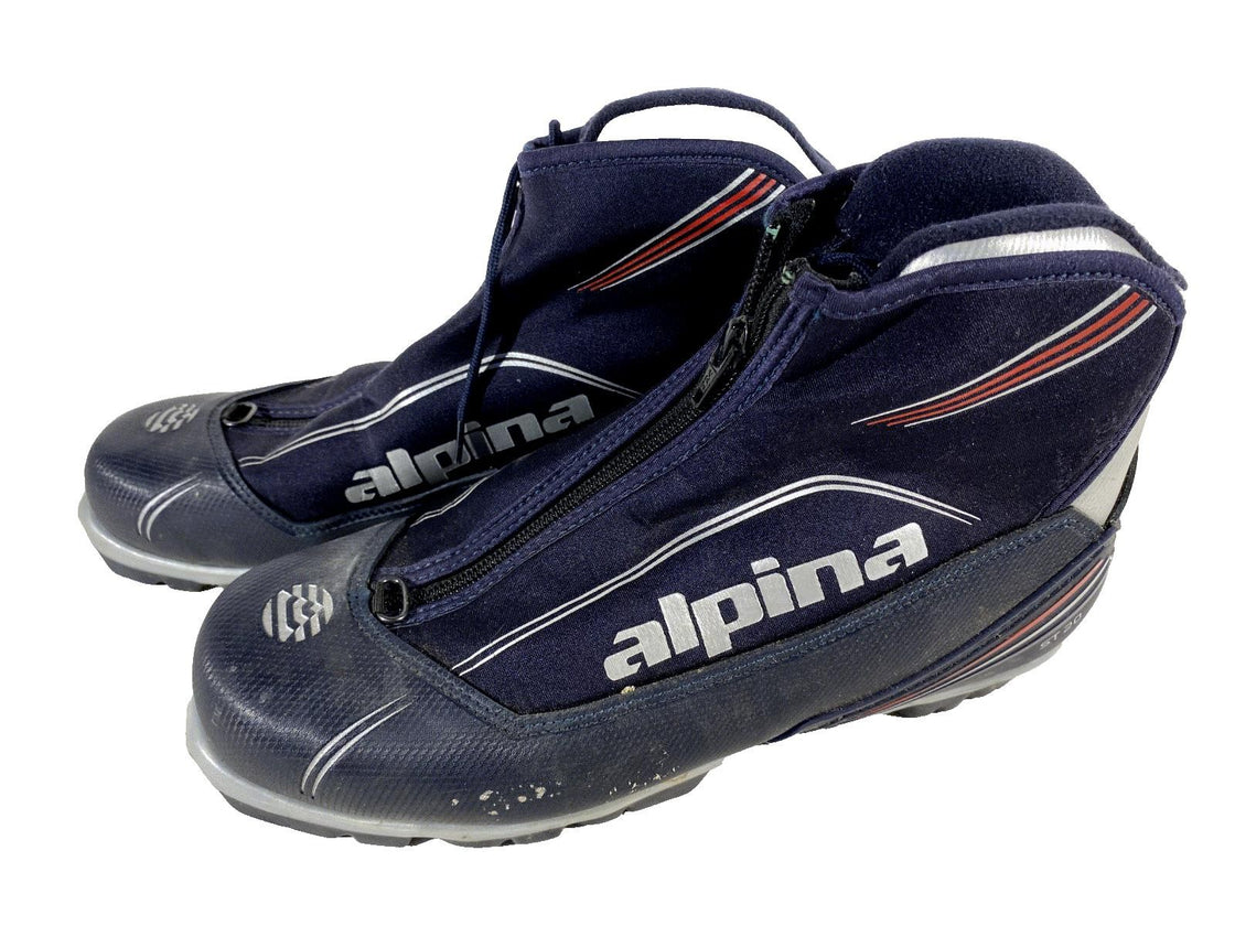Alpina ST20 Classic Nordic Cross Country Ski Boots Size EU42 US9 NNN 194