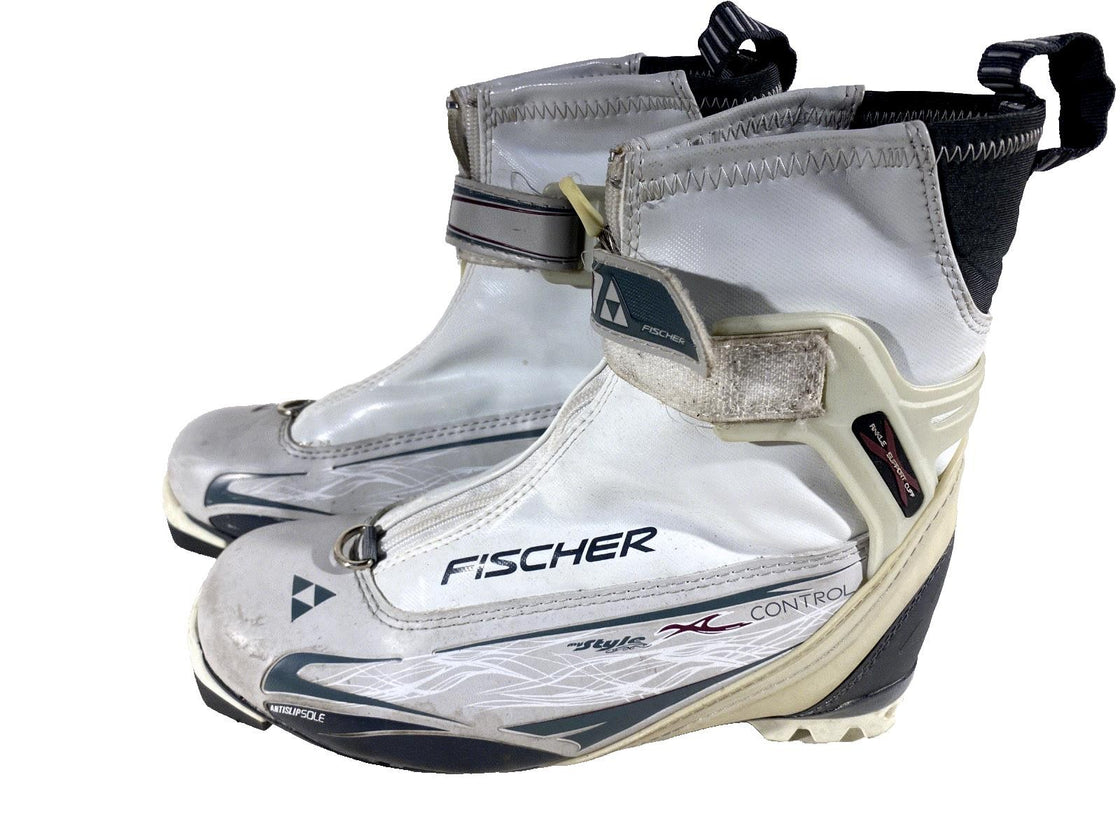 Fischer XC Control Combi Nordic Cross Country Ski Boots Size EU39 US7 NNN 193