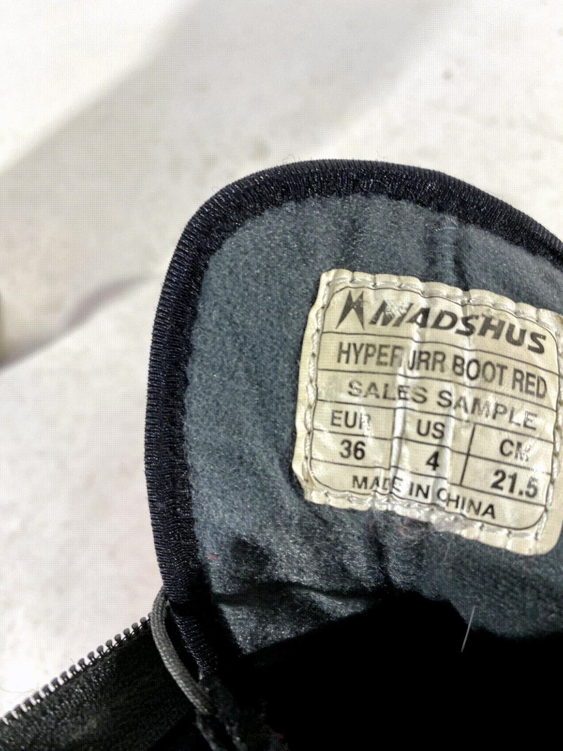 Madshus Hyper Skate Nordic Cross Country Ski Boots Size EU36 US4.5 for NNN 227