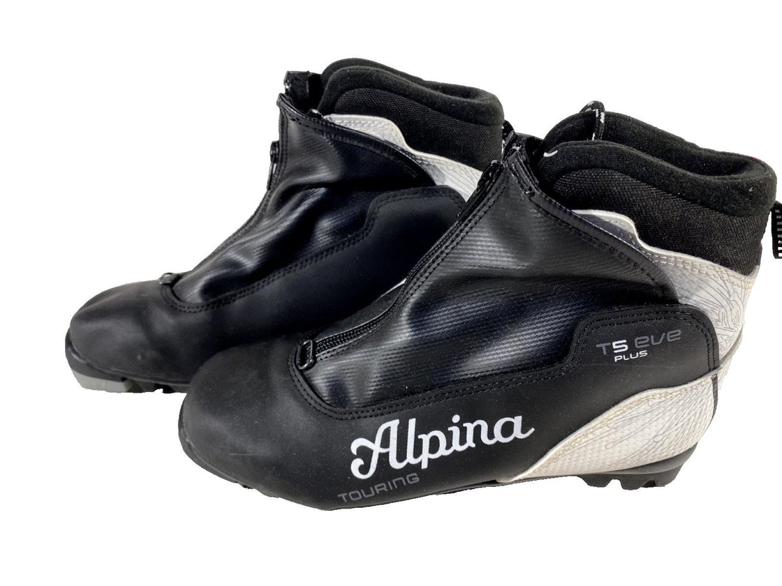 Alpina T5 Eve Nordic Cross Country Classic Ski Boots Size EU38 US6 for NNN 219