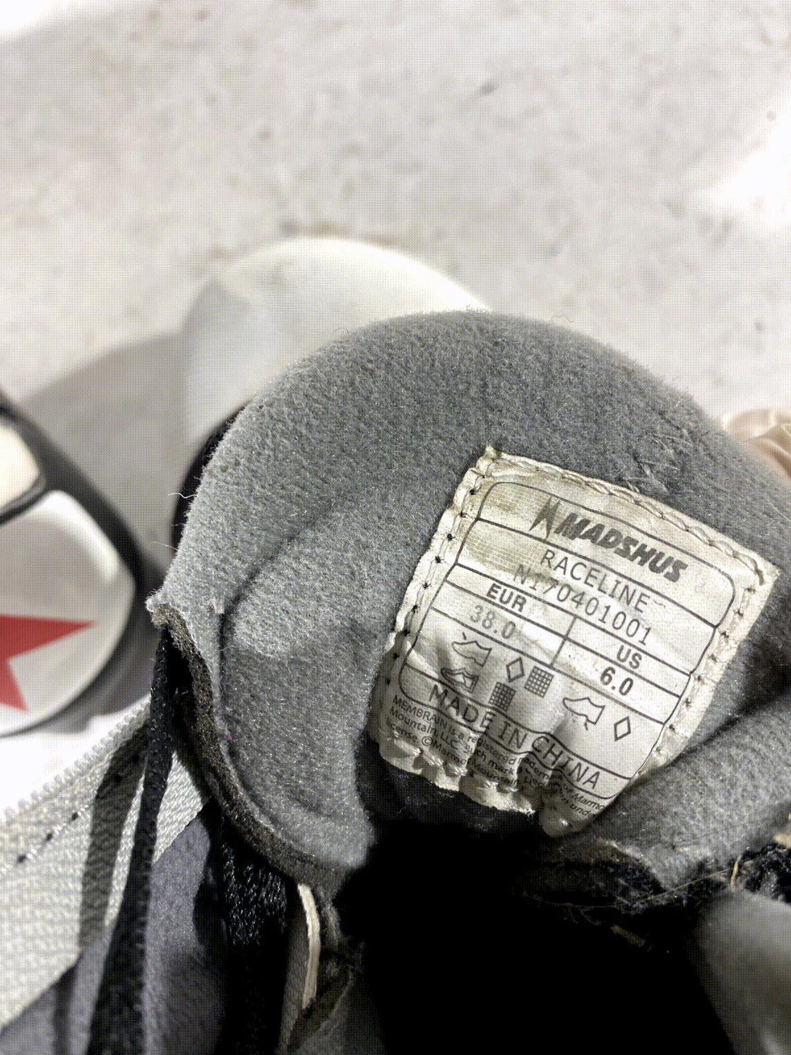 Madshus Race Line Classic Nordic Cross Country Ski Boots EU38 US6 NNN 225