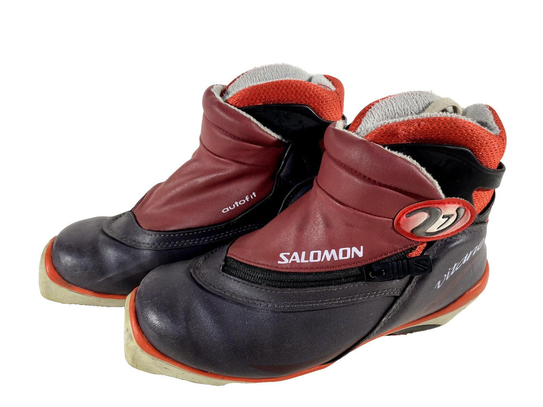 SALOMON Vitane 7 Classic Cross Country Ski Boots Size EU38 US7 SNS Profil 221
