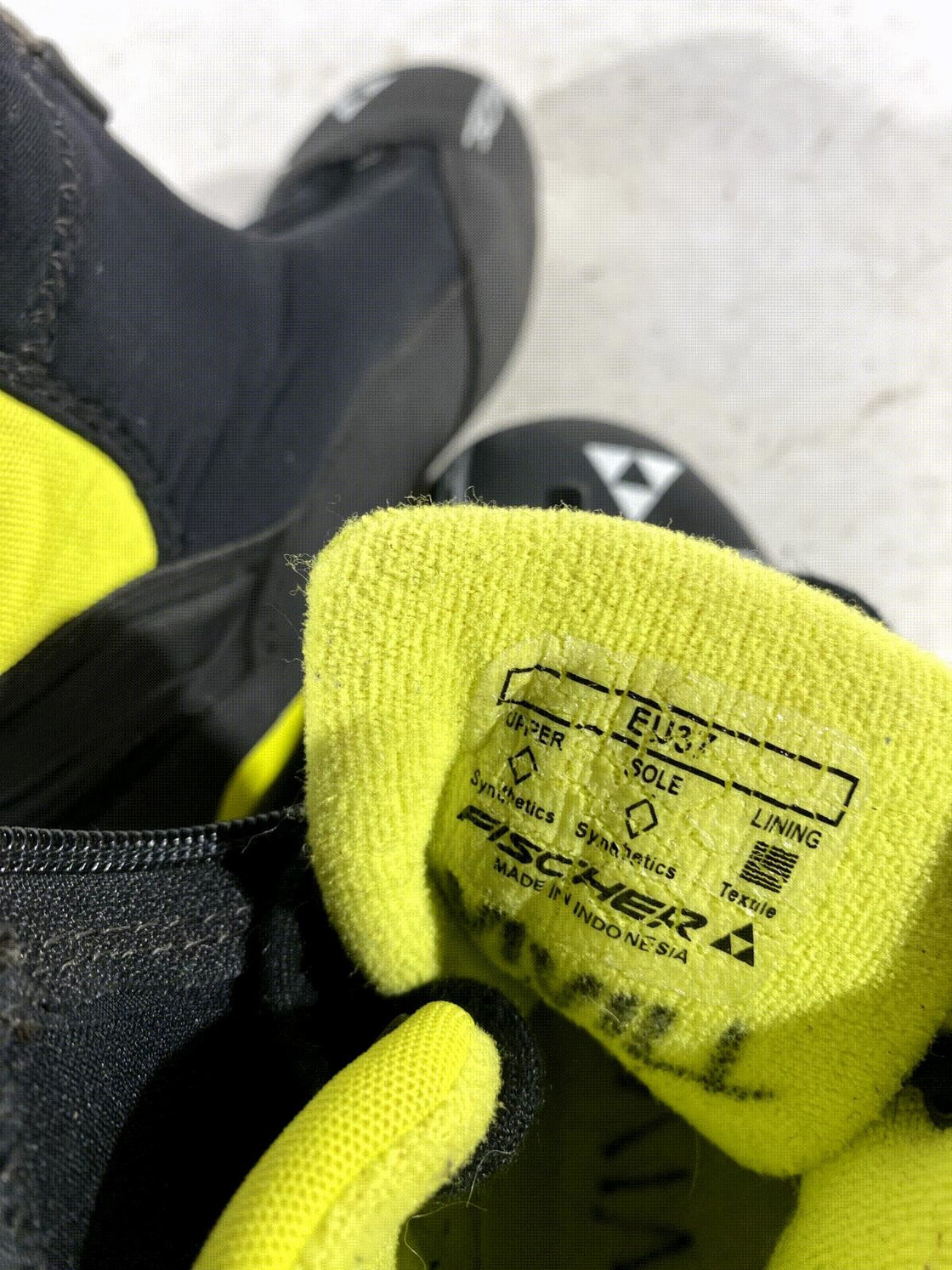 Fischer XJ Sprint Classic Nordic Cross Country Ski Boots Size EU37 US5 NNN 249