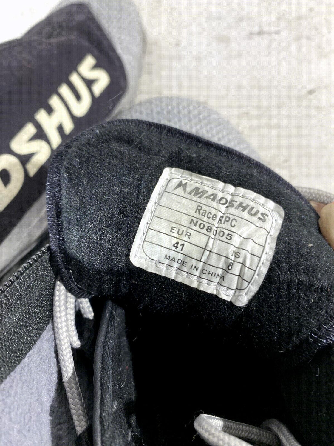 Madshus Race RPC Nordic Cross Country Ski Boots Size EU41 US8 NNN 238