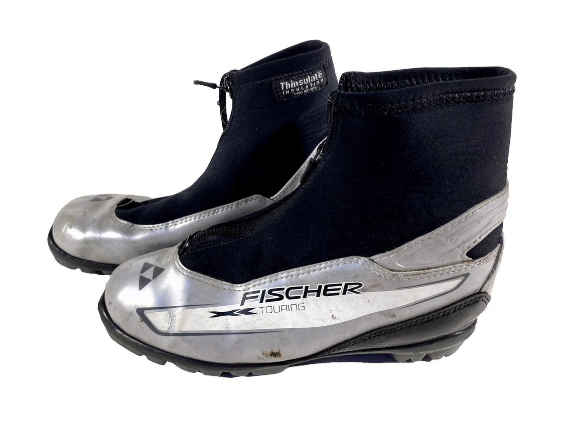 Fischer XC Touring Nordic Cross Country Ski Boots Size EU41 US8 NNN 236