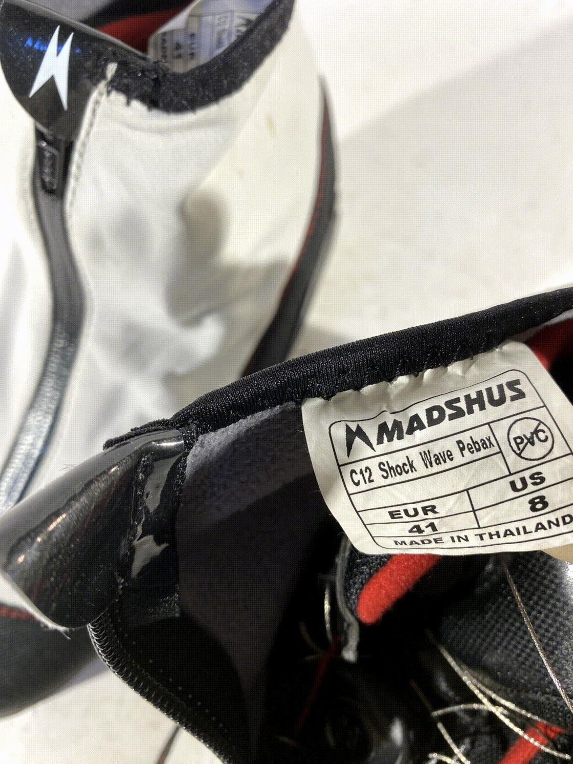 Madshus Shock Wave Boa Nordic Cross Country Ski Boots Size EU41 US8 NNN 276