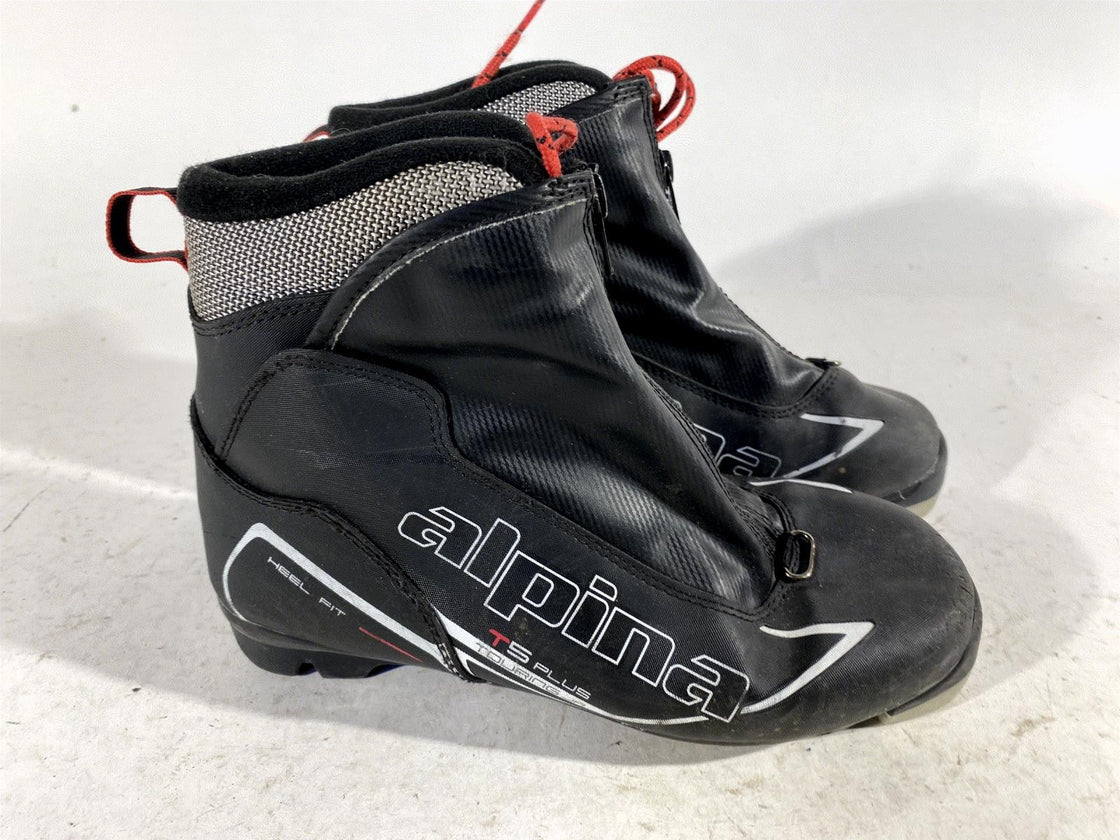 Alpina T5 Plus Nordic Cross Country Ski Boots Touring Size EU37 US5 NNN 257