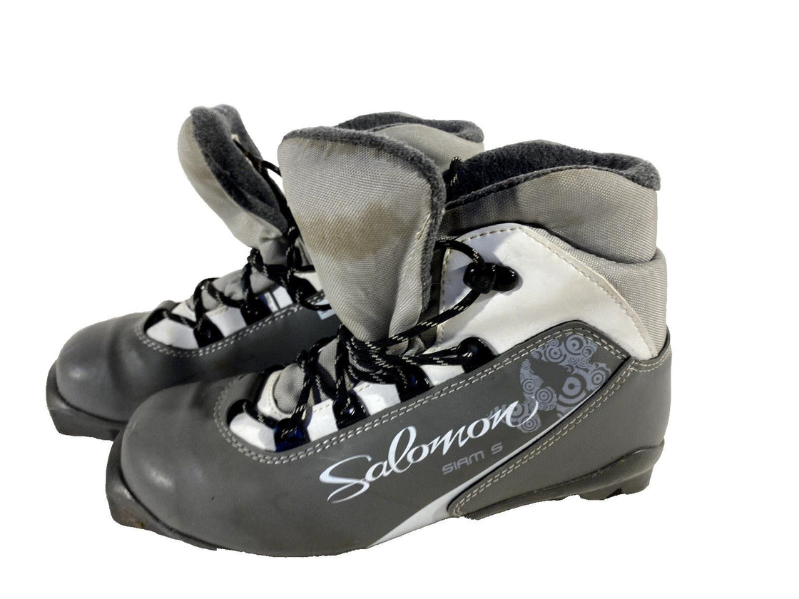 Salomon Siam 5 Nordic Cross Country Ski Boots Size EU37 1/3 US6 SNS Profil 297