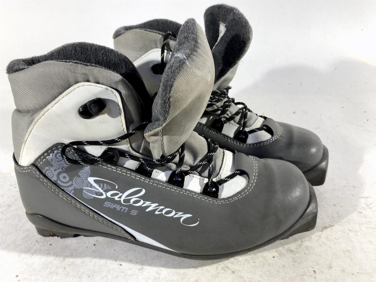 Salomon Siam 5 Cross Country Ski Boots Classic SNS Profil EU 37.5 US 6 230mm 297