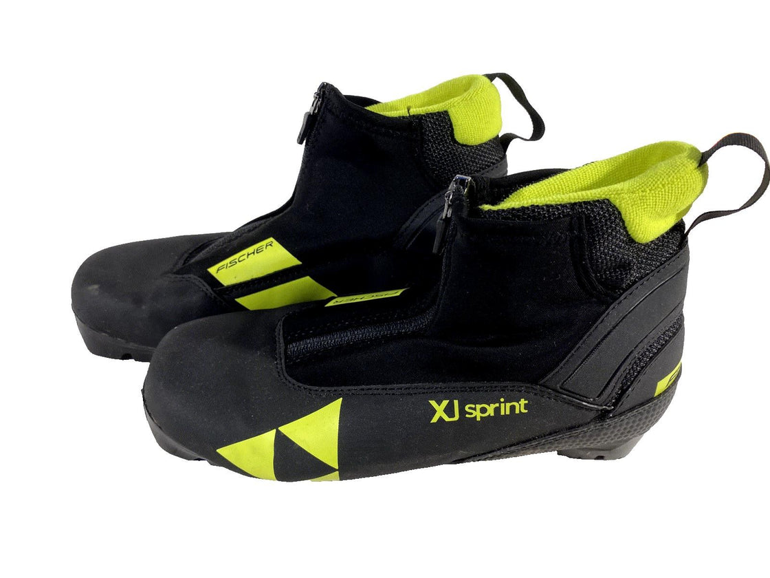 Fischer XJ Sprint Classic Nordic Cross Country Ski Boots Size EU37 US5 NNN 304