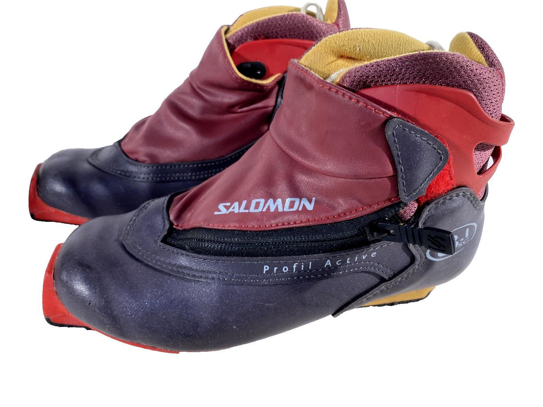 SALOMON 8.1 Cl Nordic Cross Country Ski Boots Size EU36 US4.5 SNS Profil 306