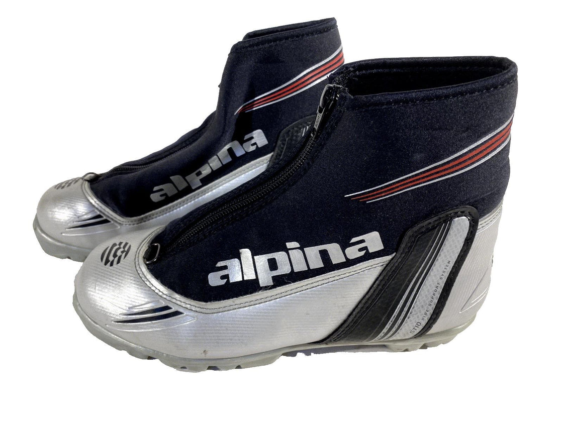 Alpina ST10 Nordic Cross Country Ski Boots Size EU38 US6 for NNN 278