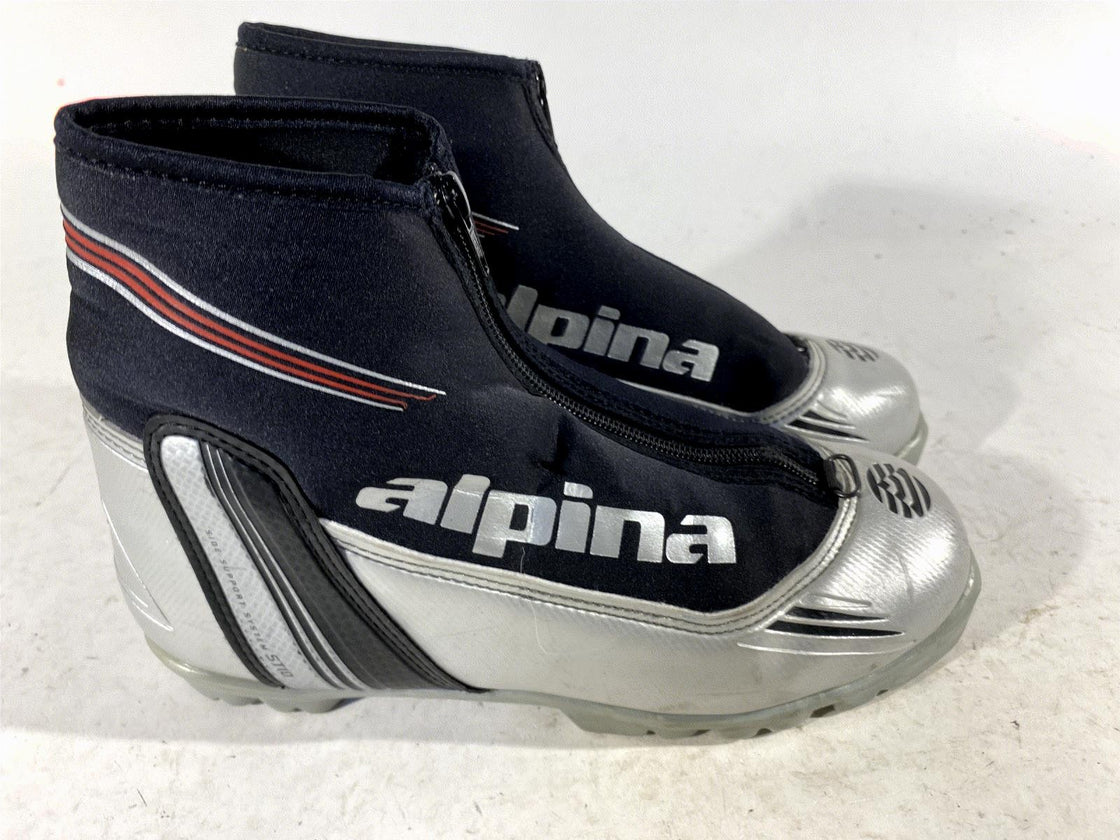 Alpina ST10 Nordic Cross Country Ski Boots Size EU38 US6 for NNN 278
